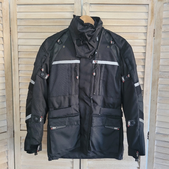 BILT Jacket Coat Black Grey Thermal Protection Men's Small